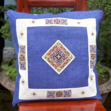 cushion cover blue