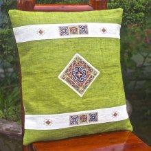 cushion cover green