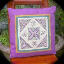 cushion cover purple